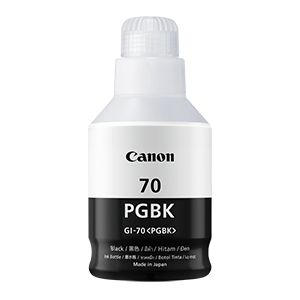 Canon GI-70, Ink Bottle, Black - Image 1