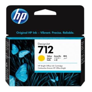 HP 712 29-ml Yellow DesignJet Ink Cartridge - Image 1